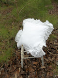 Ruffled Linen Pillow - Custom Pillow - Torn Ruffle Linen Pillow - Linen Pillow Covers - French Prairie Style - Linen Bedroom Pillows
